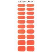 Love'n Layer Square Sparkle Orange