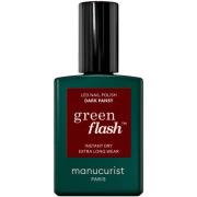 Manucurist Green Flash LED Gel Nail Color Dark Pansy