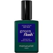 Manucurist Green Flash LED Gel Nail Color Navy Blue