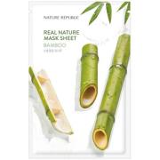 Nature Republic Real Nature Bamboo Mask Sheet