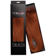 Poze Hairextensions Clip & Go Extensions 50 cm 7K Copper Fusion