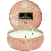 Voluspa Kalahari Watermelon 3-Wick in Decorative Tin 40h