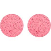 Mineas Washing Sponge For Face Hot Pink 2 pcs