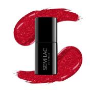 SEMILAC UV Gel Polish 29 Glitter Red