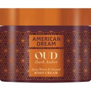 American Dream Oud Scented Body Cream - Dark Amber  500 ml