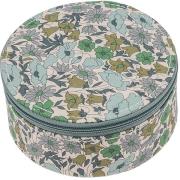 Bon Dep Jewelry box round mw Liberty Poppy and Daisy