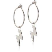 Blomdahl Natural Titanium Ear Ring 14 mm Penda Flash 11 mm