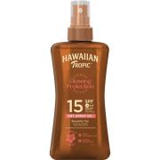 Hawaiian Tropic Glowing Protection Dry Oil Gel SPF15 200 ml