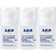 LEA Natural Alum Cream Deo Roll On 50 ml x 3