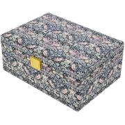 Bon Dep Jewelry Box Square Mw Liberty Strawberry Thief Black