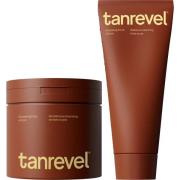 Tanrevel® Exfoliating Bundle Pads 60 pcs & Scrub 200 ml