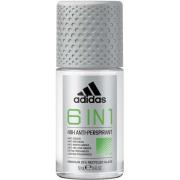 Adidas 6-in-1 6 in Anti-Perspirant 1 Roll On For Men 50 ml