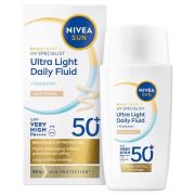 NIVEA SUN UV Face Ultra Fluid Light Tinted SPF50+ 40 ml