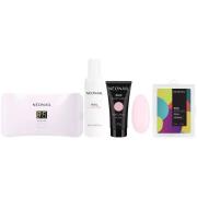 NEONAIL Nail Extention Kit With Duo Acrylgel Natural Pink & Squar