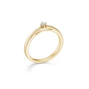 Mads Z Crown Ring 14 kt. Gold 0,04 ct. 1541604