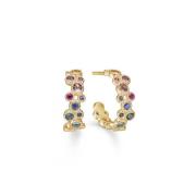 Mads Z Luxury Rainbow Ohrringe 14 kt. Gold 1514065