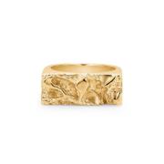 IX Studios Rustic Ring 22 kt. Silber Vergoldet DMN0321GD