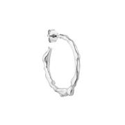 Jane Kønig Drippy Hoop Ohrring Single Silber DH-AW22-S