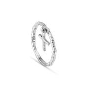 Jane Kønig Cross Ring Silber CR-HOL23-S