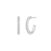 Julie Sandlau Infinity Hoop Small Ohrringe Silber HPS48RHCZ