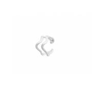 Pernille Corydon Double Wave Ohrring Single Silber e-457-s