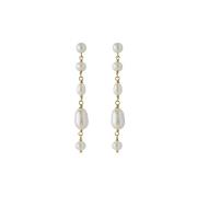 Pernille Corydon White Dreams Ohrringe 18 kt. Silber Vergoldet E-431-G...