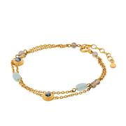 Pernille Corydon Autumn Sky Armband 18 kt. Silber Vergoldet b-674-gp