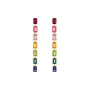 Suzanne Kalan Gemma Rainbow Drop Ohrringe 14 kt. Gold PE653-YGRBW