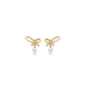 Mads Z Miss Butterfly Ohrringe 14 kt. Gold 0,06 ct. 1513030