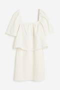 H&M MAMA Stillkleid in A-Linie Cremefarben, Kleider Größe L. Farbe: Cr...