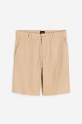 H&M Chino-Shorts in Relaxed Fit Beige Größe W 38