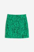 H&M Minirock aus Spitze Grün, Röcke in Größe 40. Farbe: Green