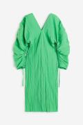 H&M Kleid mit Volumen Grün, Party kleider in Größe XS. Farbe: Green