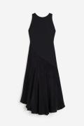 H&M Kleid mit Twistdetail im Rücken Schwarz, Alltagskleider in Größe X...