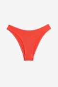 H&M Bikinihose Knallrot, Bikini-Unterteil in Größe 42. Farbe: Bright r...
