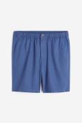 H&M Shorts aus Leinenmix Regular Fit Blau in Größe XS. Farbe: Blue