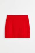 H&M+ Zopfstrickpullover Rot, Röcke in Größe XXXL. Farbe: Red