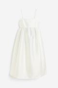 H&M MAMA Kleid mit ausgestelltem Rock Cremefarben, Kleider in Größe L....