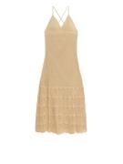 Arket Strickkleid Beige, Alltagskleider in Größe M