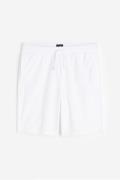 H&M Sweatshorts in Relaxed Fit Weiß Größe XXL. Farbe: White
