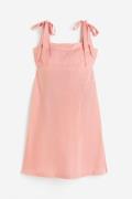 H&M MAMA Kleid in A-Linie Hellrosa, Kleider Größe M. Farbe: Light pink