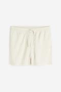 H&M Shorts aus Lyocell Regular Fit Helles Greige in Größe L. Farbe: Li...