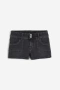 H&M Jeansshorts Regular Dunkelgrau in Größe 48. Farbe: Dark grey