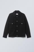Weekday Brian Workwear-Jacke Schwarz, Jacken in Größe XS. Farbe: Black