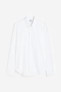 H&M Baumwollhemd in Slim Fit Weiß, Freizeithemden Größe XXL. Farbe: Wh...
