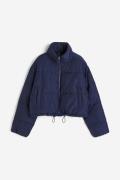 H&M Puffer Jacket Dunkelblau, Jacken in Größe XS. Farbe: Dark blue