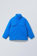 Weekday Jacke Windy Hellblau, Jacken in Größe S. Farbe: Bright blue