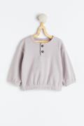 H&M Geripptes Jerseyshirt Blasslila, T-Shirts & Tops in Größe 56. Farb...