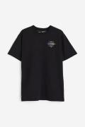 Vans Off The Wall Repeat Dna Logo Ss Tee Black, T-Shirt in Größe S