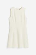 H&M Bouclé-Kleid Cremefarben, Alltagskleider in Größe XL. Farbe: Cream